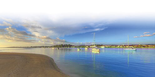 an image of Batesman Bay on a calm day