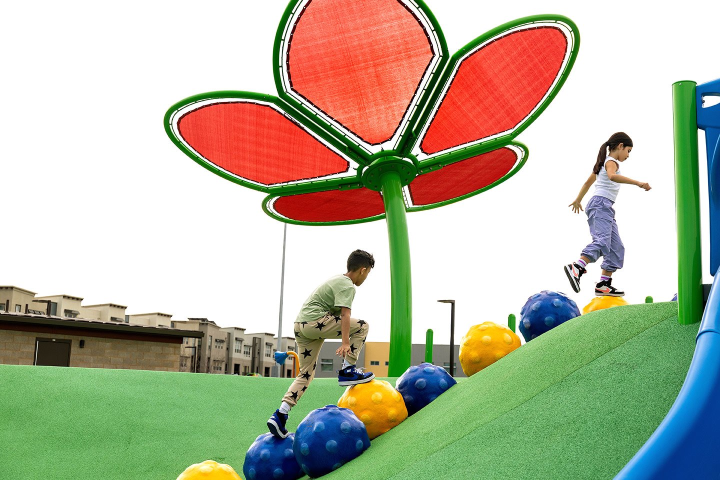 Image of children playing at a park
