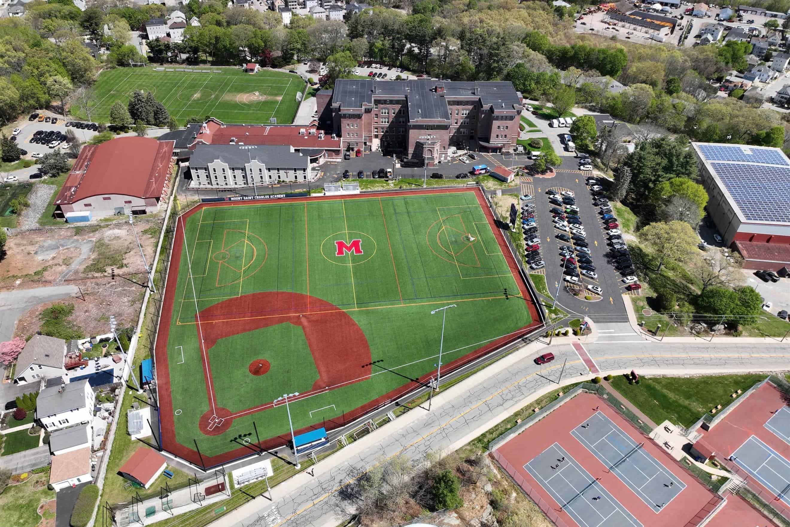 Mount St. Charles Academy, RI Aerial 1_RE2