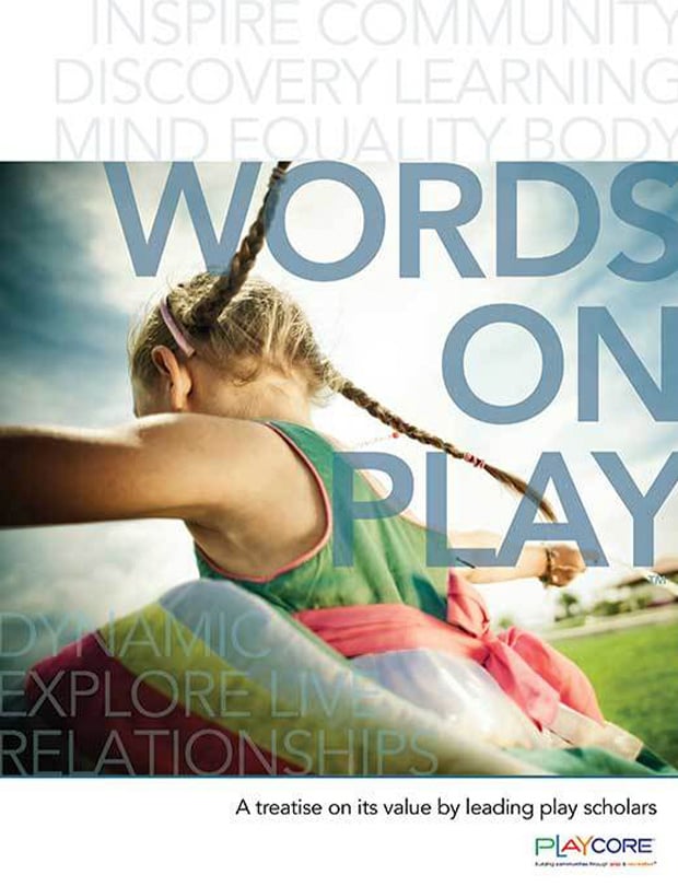 Words on play cover