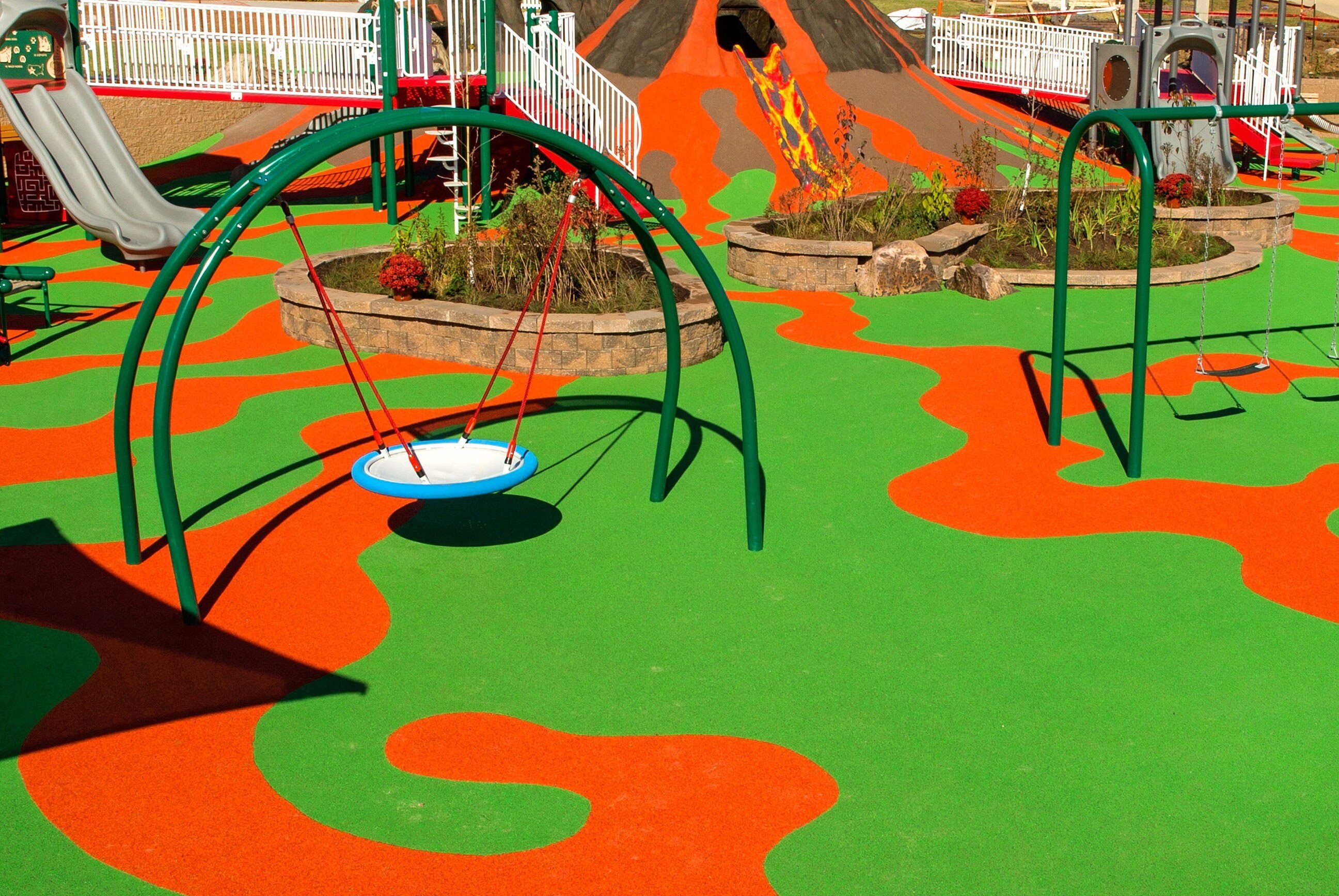 Kades playground top view